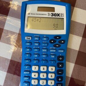 Texas Instruments Fundamental TI-30X IIS Two-Line Scientific Calculator - Blue